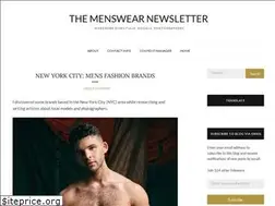 Sites similar to menswearnews.com