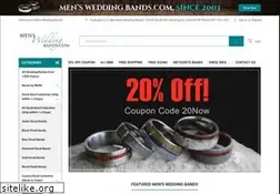 Sites similar to mensweddingbands.com