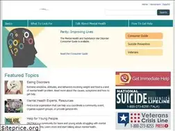 Sites similar to mentalhealth.gov