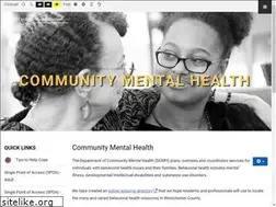 Sites similar to mentalhealth.westchestergov.com
