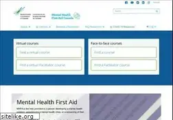 Sites similar to mentalhealthfirstaid.ca