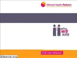 Sites similar to mentalhealthreform.ie