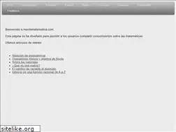 Sites similar to mentematematica.com