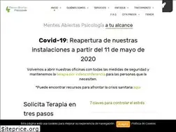 Sites similar to mentesabiertaspsicologia.com