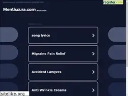 Sites similar to mentiscura.com