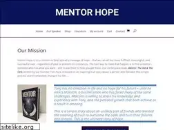 Sites similar to mentorhope.com