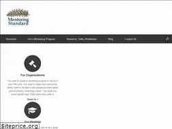 Sites similar to mentoringstandard.com