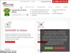 Sites similar to mentornachhilfe.de