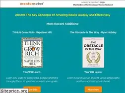 Sites similar to mentornotes.com