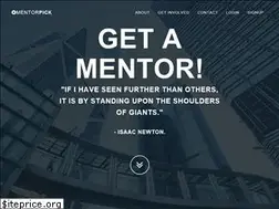 Sites similar to mentorpick.com