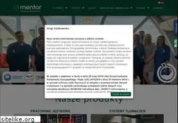 Sites similar to mentorpolska.pl