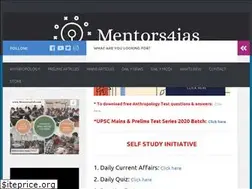 Sites similar to mentors4ias.com