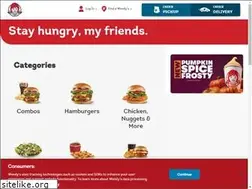 Sites similar to menu.wendys.com