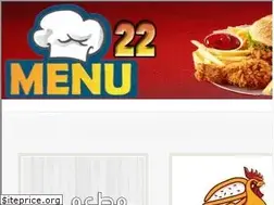 Sites similar to menu22.com