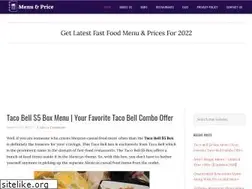 Sites similar to menuandprice.org