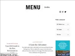Sites similar to menuaruba.com
