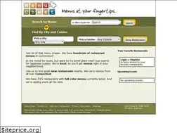 Sites similar to menuchest.com