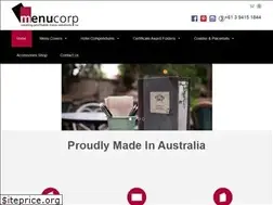 Sites similar to menucorp.com.au