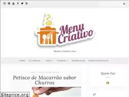 Sites similar to menucriativo.com