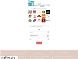 Sites similar to menuegypt.com