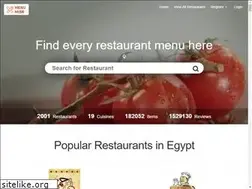 Sites similar to menumisr.com