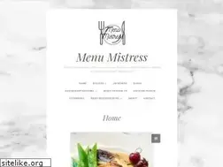 Sites similar to menumistress.com