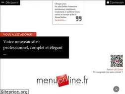 Sites similar to menuonline.fr