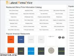 Sites similar to menuprice.info
