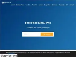 Sites similar to menuprix.fr