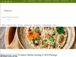 Sites similar to menus.my