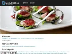 Sites similar to menuspot.ca