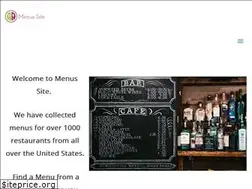 Sites similar to menussite.com