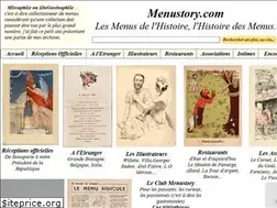 Sites similar to menustory.com