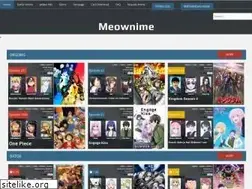 Sites similar to meownime.in