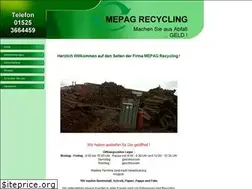 Sites similar to mepag-recycling.de