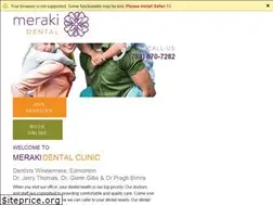 Sites similar to merakidentalclinic.ca