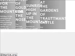 Sites similar to merano-suedtirol.it