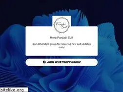 Sites similar to merapunjabisuit.com