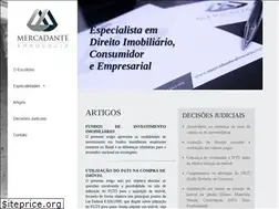 Sites similar to mercadanteadvocacia.com