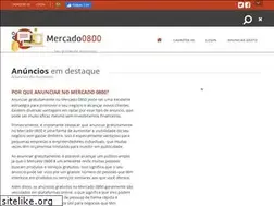 Sites similar to mercado0800.com.br