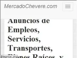 Sites similar to mercadochevere.com