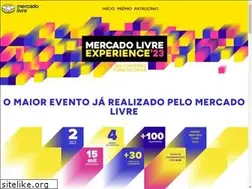 Sites similar to mercadolivreexperience.com.br