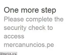 Sites similar to mercanuncios.pe