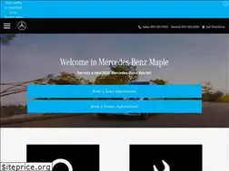 Sites similar to mercedes-benz-maple.ca
