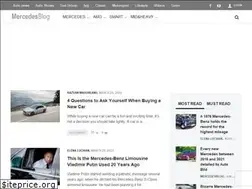 Sites similar to mercedesblog.com