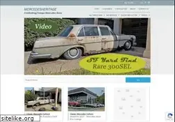 Sites similar to mercedesheritage.com