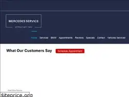 Sites similar to mercedesserviceofmtview.com