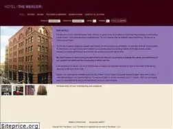 Sites similar to mercerhotel.com