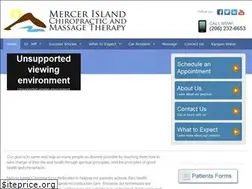 Sites similar to mercerislandchiropractic.com