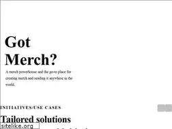 Sites similar to merch.com